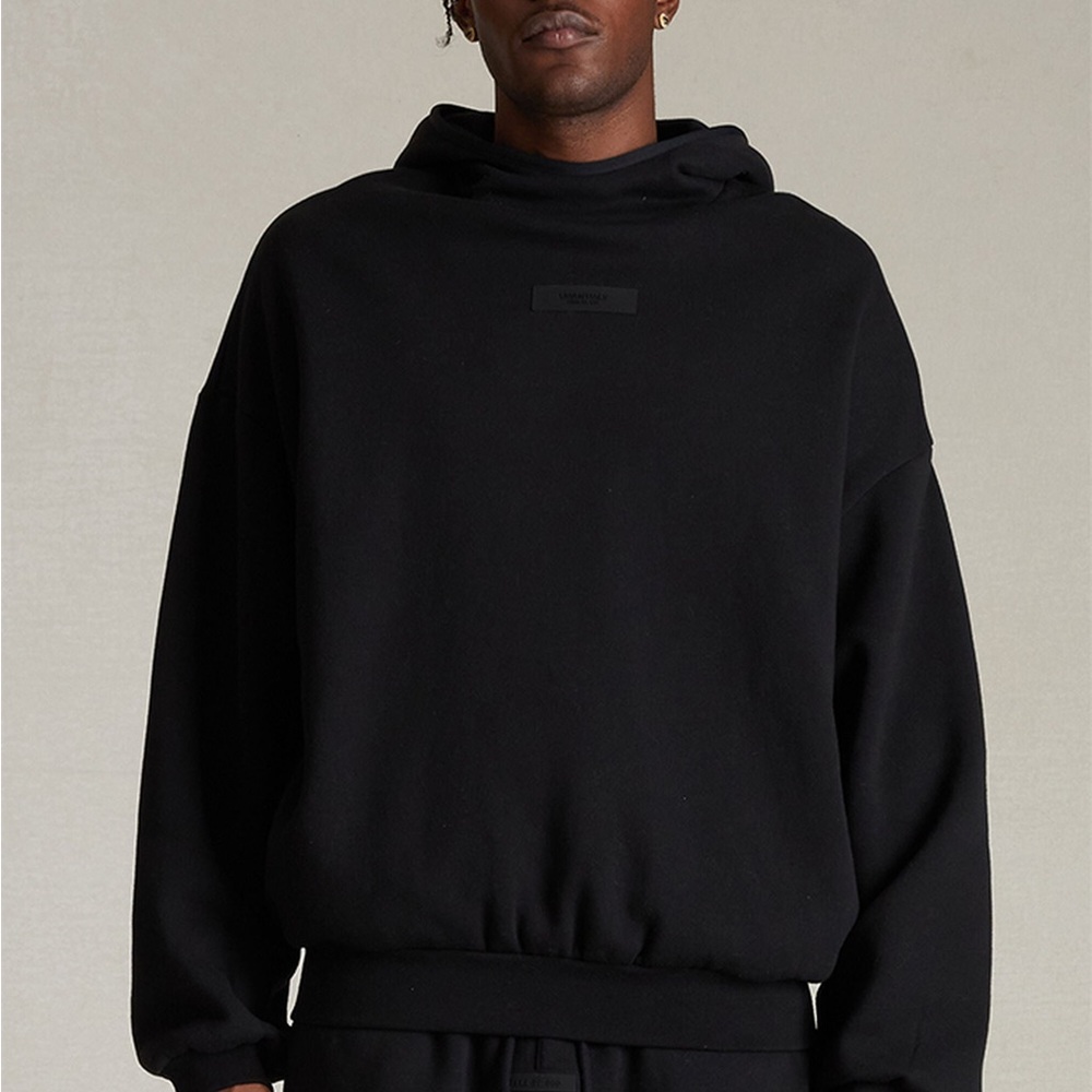 Fear of God ESSENTIALS Jet Black Hoodie
Size XS